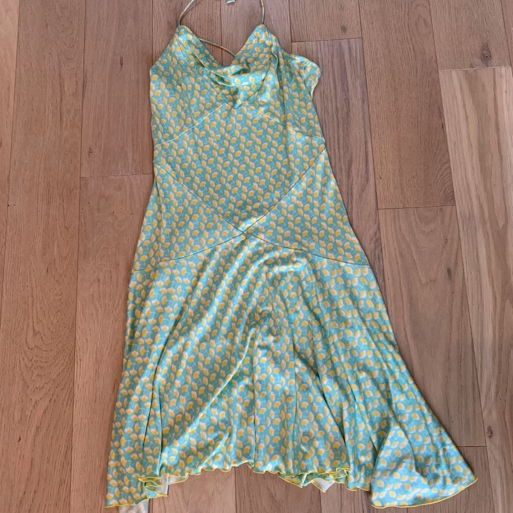 Diane Von Furstenberg Dress 100% Silk, Size 6